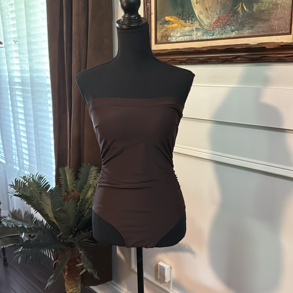 Brown One Piece women’s bathing suit
